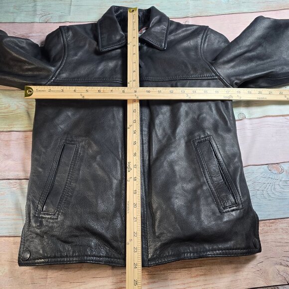 STS Ranchwear Genuine Leather Rifleman Jacket, Men's XXS - Picture 7 of 9